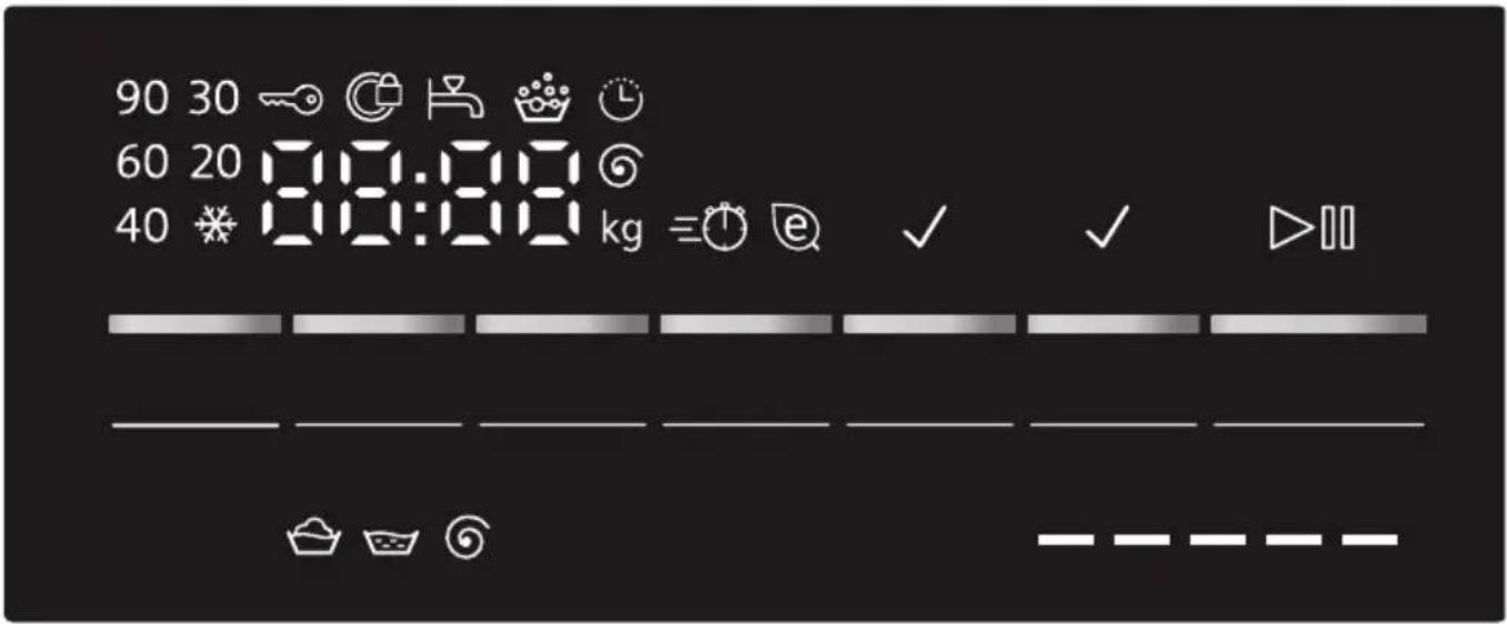 SIEMENS WM14G491 - Display - 1