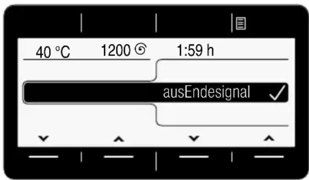SIEMENS WM6YH841 - Tasten Einstellungen 3 Sek. gewählt - 1