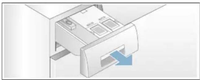 SIEMENS WM6YH891 - Dosierbehälter entleeren: - 1