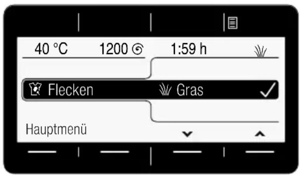 SIEMENS WM6YH791 - Taste Antiflecken-System 🎨 gewählt - 1