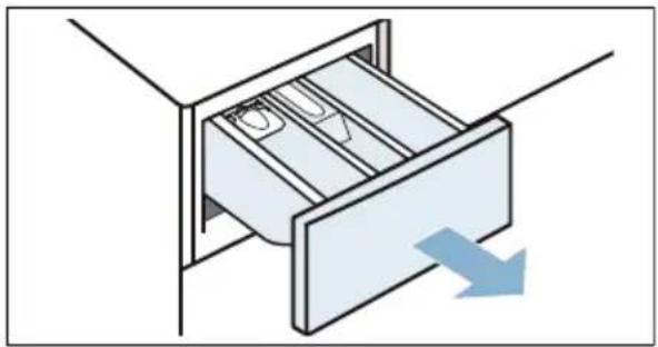 SIEMENS WI14W440 - Waschmittelschublade und deren Gehäuse - 1