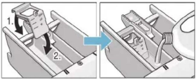 SIEMENS WM14E270EX - Dosierhilfe\* für Flüssigwaschmittel - 1