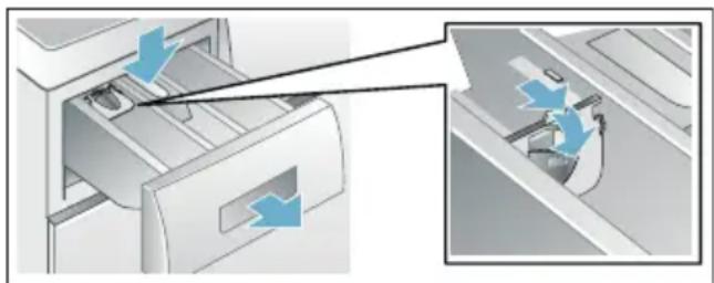 BOSCH WAW32540 - Dosierhilfe\* für Flüssigwaschmittel - 1