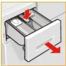 SIEMENS WM14Y59D - Bei Modellen mit Einsatz für Flüssigwaschmittel: - 1