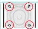 BOSCH WAE28421 - Transportsicherungen entfernen - 3