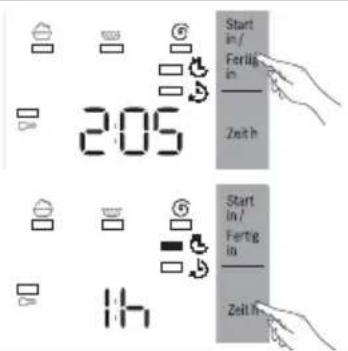 BOSCH WOT24443 - Einstellen der Funktionen - 1
