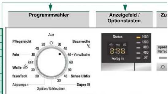 SIEMENS WM14Q3G0 - Wasserhahn öffnen - 1