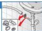 SIEMENS WM14S743 - Ablaufschlauch am Siphon - 1