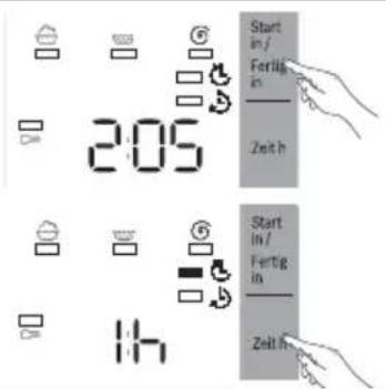 BOSCH WOT22493 - Einstellen der Funktionen - 1