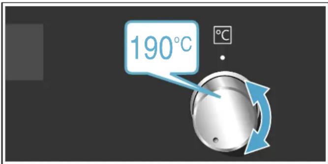 SIEMENS HE213ABR0 - Heizart und Temperatur einstellen - 2