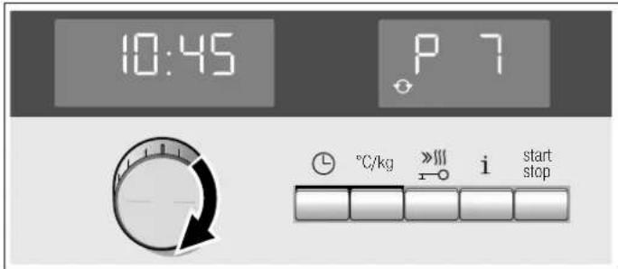 SIEMENS HB36GB650J - Programm wählen und einstellen - 2