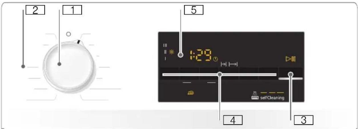 SIEMENS WT43W470EX - Bedienfeld - 1