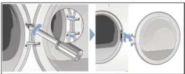 BOSCH WTYH7780 - Türanschlag wechseln - 2