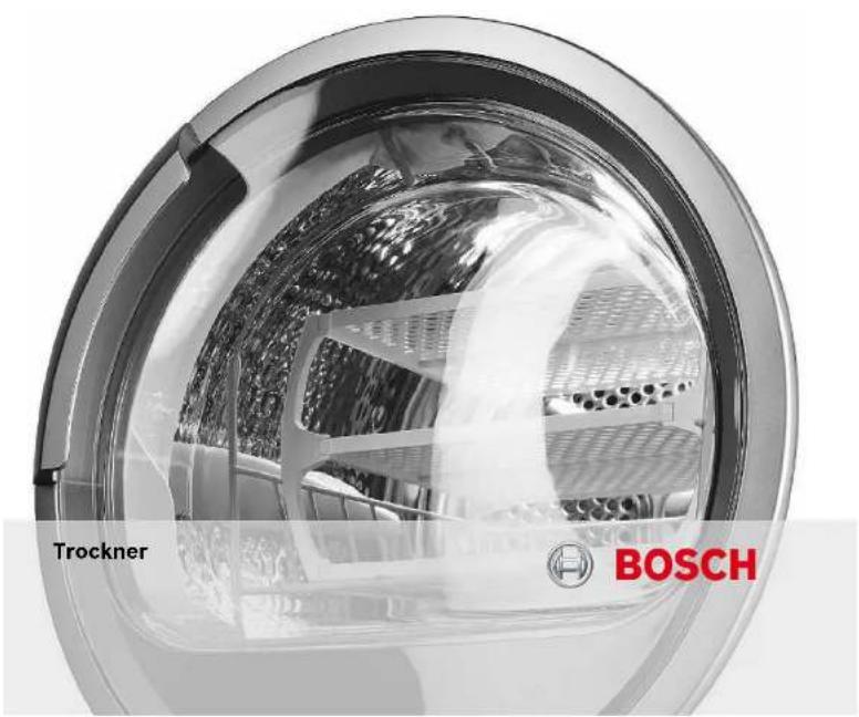 BOSCH WTY88731 - Sicherheitshinweise - 2