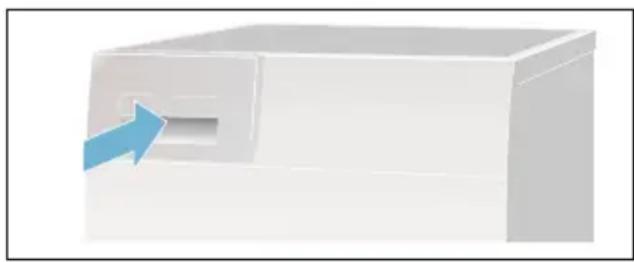 SIEMENS WT43W472EX - Kondenswasser-Behälter entleeren - 3