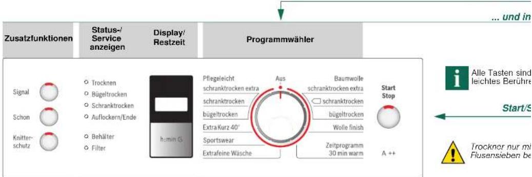BOSCH WTW843F0 - Wäsche sortie - 1