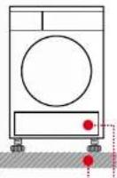 BOSCH WTW843F0 - Trockner aufstellen - 4