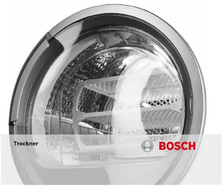 BOSCH WTW8436Z - Installation - 1