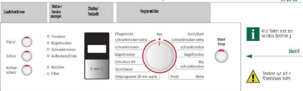 BOSCH WTW863V0 - Wäsche sortier - 1