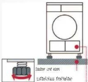 BOSCH EcoLogixx 7 SWTW86573EX - Trockner aufstellen - 3
