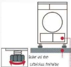 BOSCH WTW86592 - Trockner aufstellen - 3