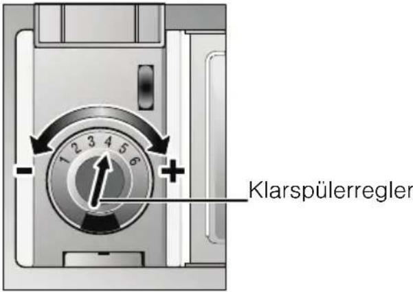 BOSCH SGI45N65EU - Klarspülermenge einstellen - 1