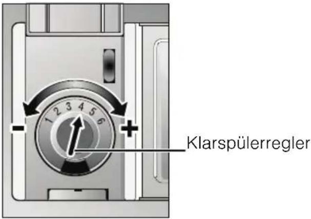 BOSCH SGU56E95EU - Klarspülermenge einstellen - 1
