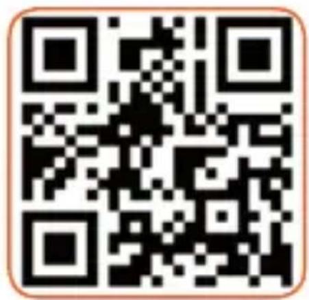 QR code image with rounded corners, no visible text or symbols beyond the matrix pattern