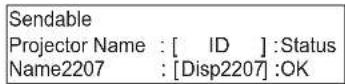 PANASONIC TY-FB10WPE - Statusanzeige - 1