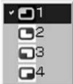 PANASONIC TY-FB10WPE - ■ Beenden des 4-Bildschirm-Indexformat - 1