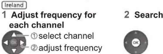 PANASONIC TX-P65VT30B - Set DVB channel manually [Manual Tuning] - 3