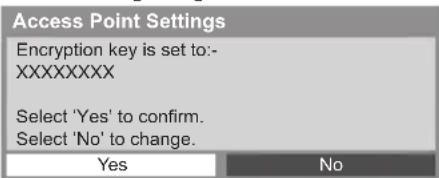 PANASONIC TX-P65VT30B - Select [Yes] - 1