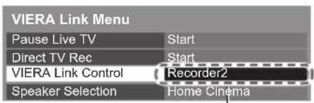 PANASONIC TX-P65VT30B - If multiple recorders or players are connected - 1