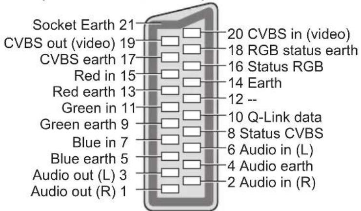 PANASONIC TX-P65VT30B - SCART and HDMI terminal information - 1