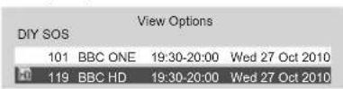 PANASONIC TX-P65VT30B - Select the genre and view TV Guide - 7