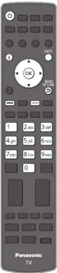 PANASONIC TX-P65VT30B - Plug the TV into mains socket and switch On - 2