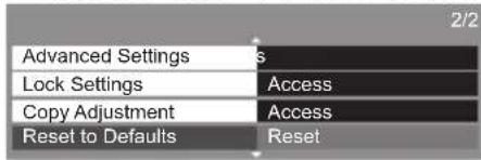PANASONIC TX-P65VT30B - Select one of the following functions - 1