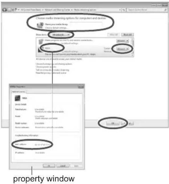 PANASONIC TX-P65VT30B - How to use Windows 7 as a media server - 3