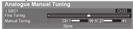 PANASONIC TX-P65VT30B - [Manual Tuning] - 1