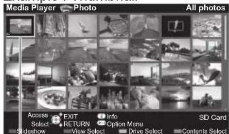 PANASONIC TX-P65VT30B - ■ To enjoy the saved 3D photos - 1