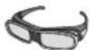 PANASONIC TX-P65VT30B - 3D Eyewear set - 1