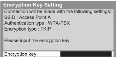 PANASONIC TX-P65VT30B - Access the encryption key input mode - 1