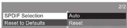 PANASONIC TX-P65VT30B - Audio output Settings - 4