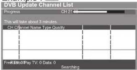 PANASONIC TX-P65VT30B - Update DVB channel automatically [Update Channel List] - 1