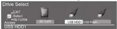 PANASONIC TX-P65VT30B - Select the device you want to access to - 1