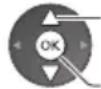 PANASONIC TX-P65VT30B - Select the items and set - 1