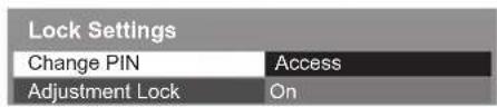 PANASONIC TX-P65VT30B - ■ To change the PIN number - 1