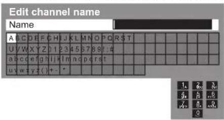 PANASONIC TX-P65VT30B - ■ To edit channels - 7