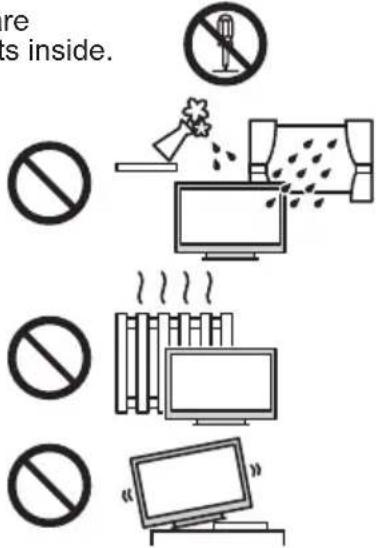 PANASONIC TX-P65VT30B - Take care - 1