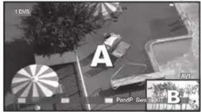 PANASONIC TX-P65VT30B - Picture-and-Picture mode [PandP] - 1